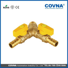 male,female /2xhose connector Gas ball valve